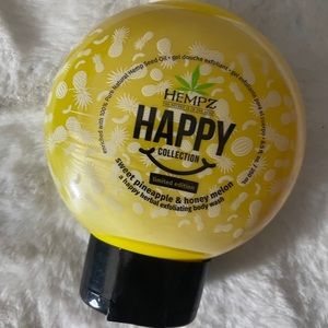 Hempz Happy Exfoliating Body Wash Sweet Pineapple Honey Melon 8.5oz Limited E